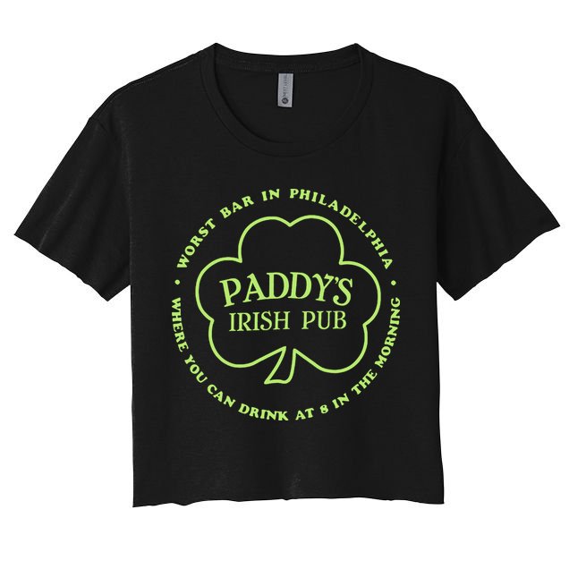 Paddy's Irish Bub Funny St Patricks Day Drinking Crop Top