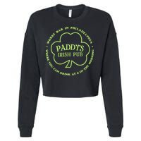 Paddy's Irish Bub Funny St Patricks Day Drinking Cropped Pullover Crew
