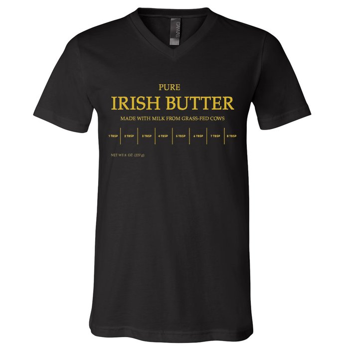 Pure Irish Butter V-Neck T-Shirt