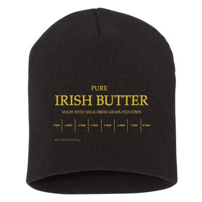 Pure Irish Butter Short Acrylic Beanie
