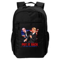 Put It Back The Way You Found It Funny Trump Slap Anti Biden Backpack