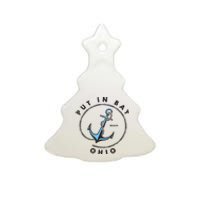 Put In Bay Ohio Ceramic Tree Ornament