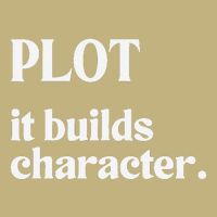 Plot It Builds Character Funny Book English Teacher Reading Button