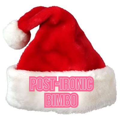 Post Ironic Bimbo Premium Christmas Santa Hat