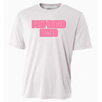 Post Ironic Bimbo Cooling Performance Crew T-Shirt