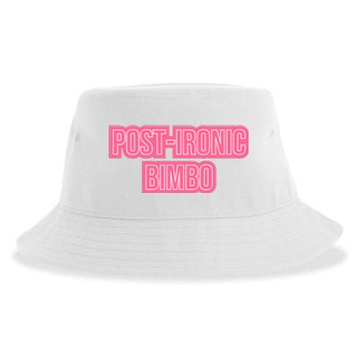 Post Ironic Bimbo Sustainable Bucket Hat