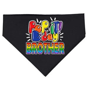 Pop It brother from birthday fidget USA-Made Doggie Bandana