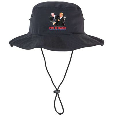Put It Back The Way You Found It Funny Trump Slap Anti Biden Bucket Hat