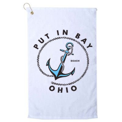 Put In Bay Ohio Platinum Collection Golf Towel