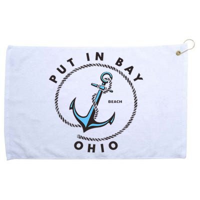 Put In Bay Ohio Grommeted Golf Towel