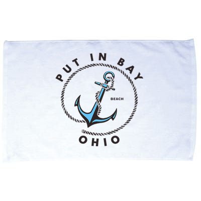 Put In Bay Ohio Microfiber Hand Towel