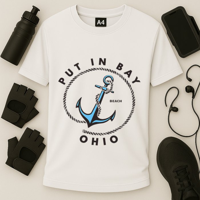 Put In Bay Ohio Cooling Performance Crew T-Shirt