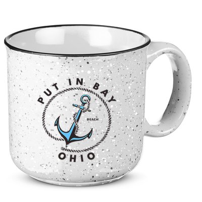 Put In Bay Ohio 15oz Campfire Ceramic Mug
