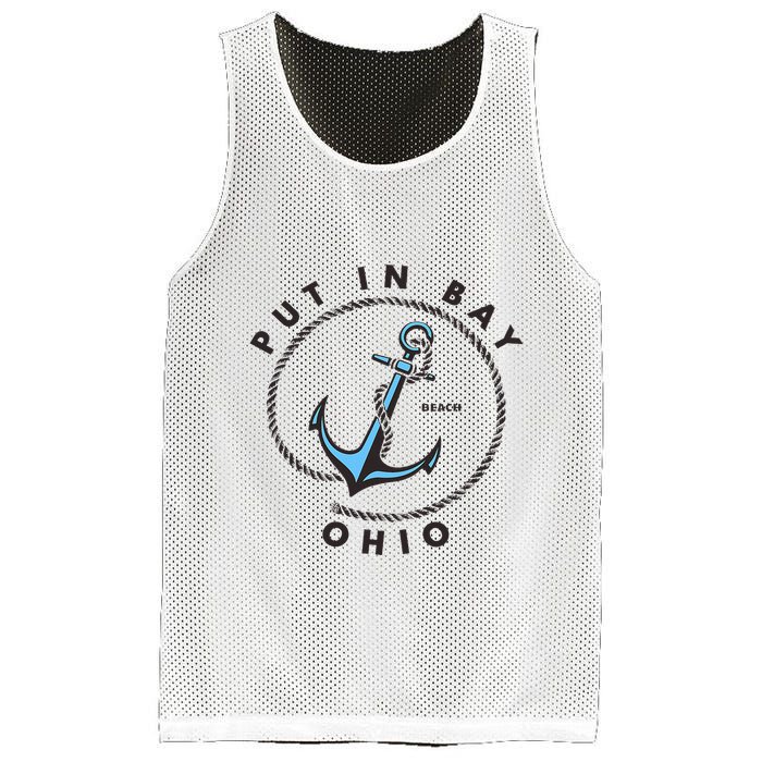 Put In Bay Ohio Mesh Reversible Basketball Jersey Tank