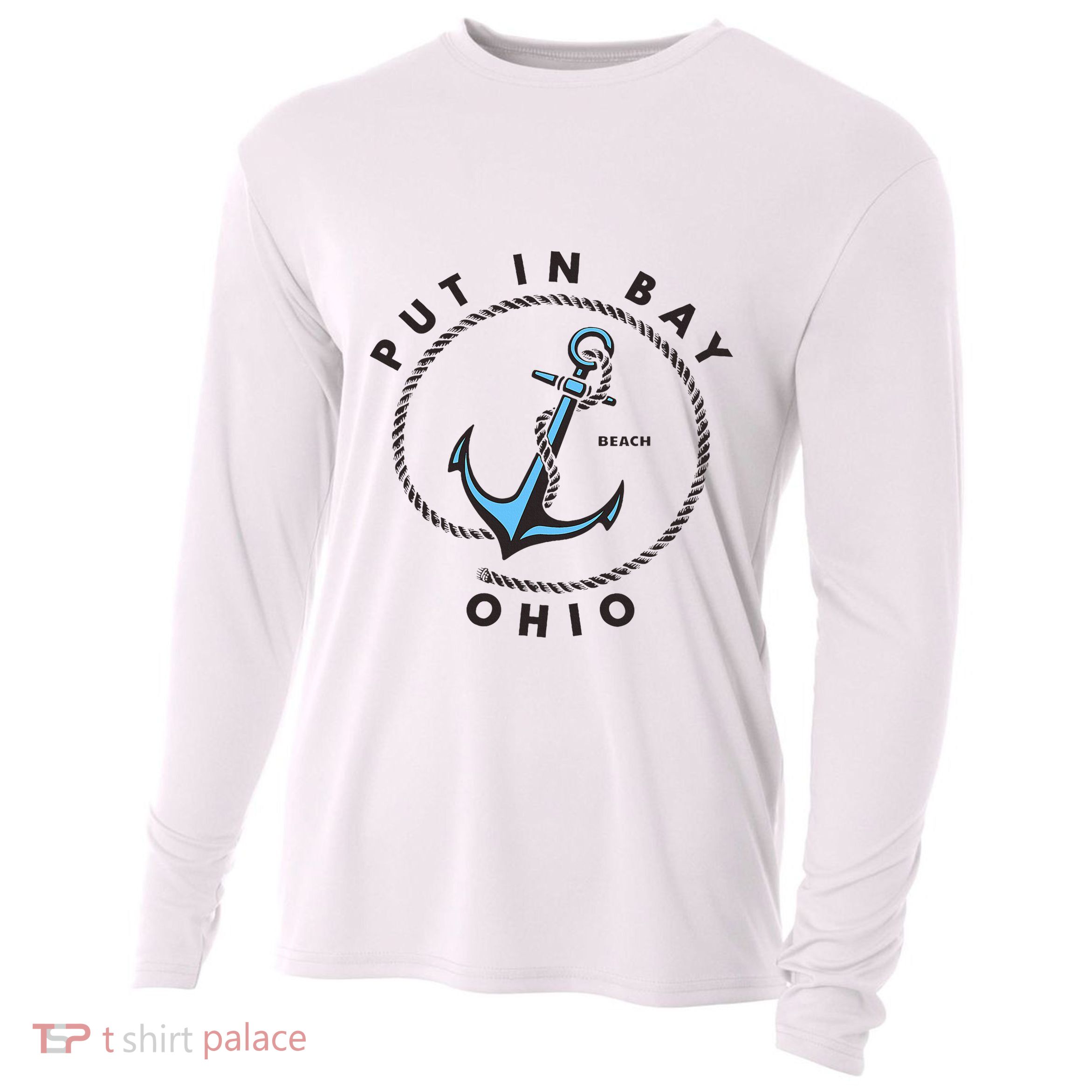 Put In Bay Ohio Cooling Performance Long Sleeve Crew
