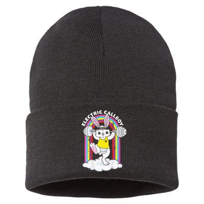 Pump It Bunny Sustainable Knit Beanie