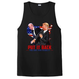 Put It Back The Way You Found It Funny Trump Slap Anti Biden PosiCharge Competitor Tank