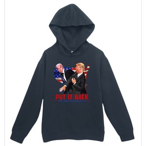 Put It Back The Way You Found It Funny Trump Slap Anti Biden Urban Pullover Hoodie