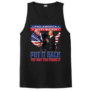 Put It Back The Way You Found It Funny Trump Slap Anti Biden PosiCharge Competitor Tank