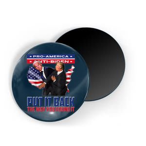 Put It Back The Way You Found It Funny Trump Slap Anti Biden Magnet