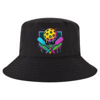 Pickleball Ice Cream Drip Cool Comfort Performance Bucket Hat