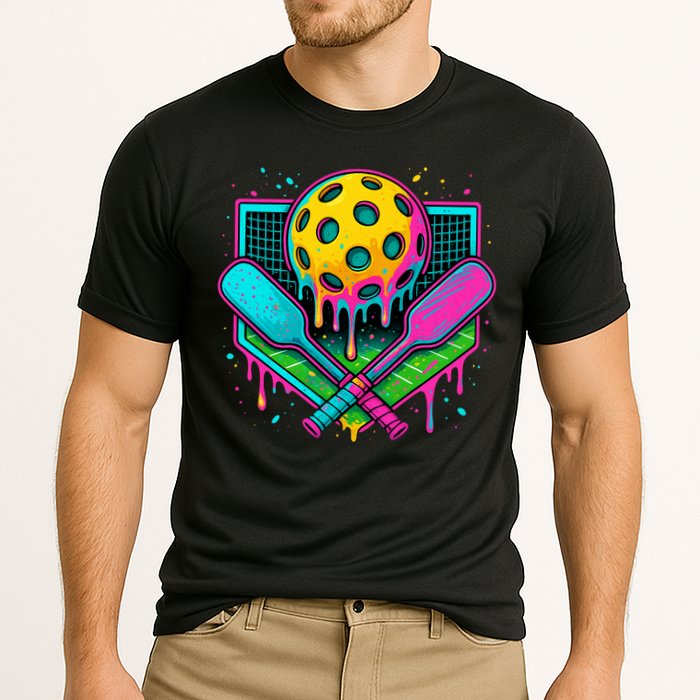 Pickleball Ice Cream Drip Cooling Performance Crew T-Shirt