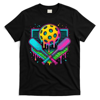 Pickleball Ice Cream Drip T-Shirt