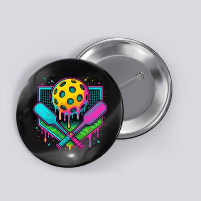 Pickleball Ice Cream Drip Button