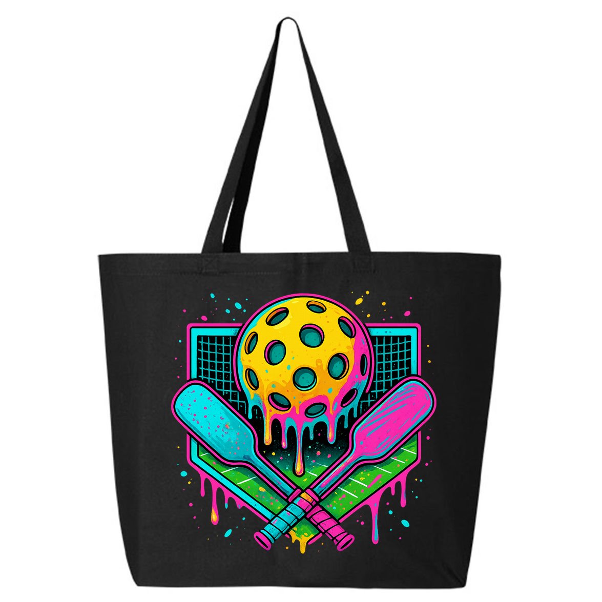 Pickleball Ice Cream Drip 25L Jumbo Tote