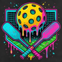Pickleball Ice Cream Drip 25L Jumbo Tote