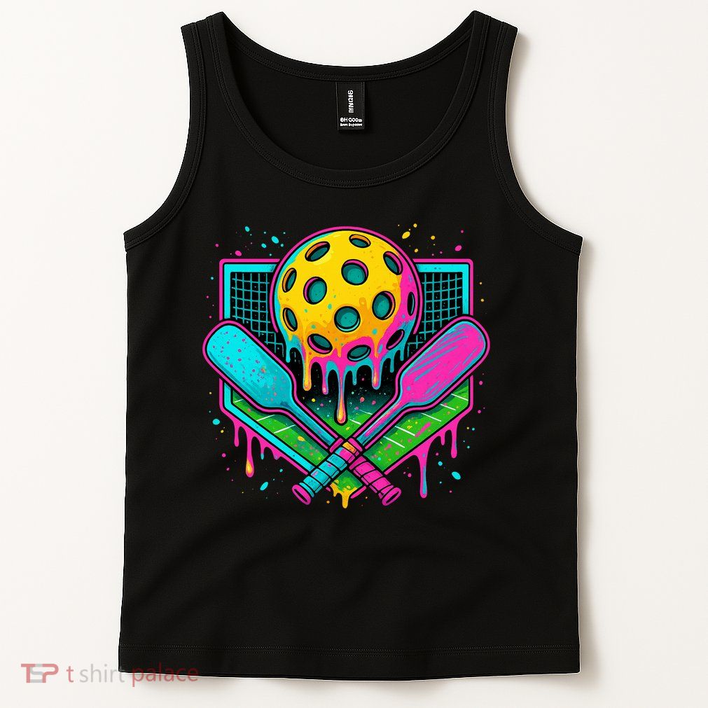 Pickleball Ice Cream Drip Tank Top