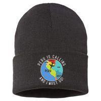 Peru Is Calling And I Must Go Peru Map Sustainable Knit Beanie