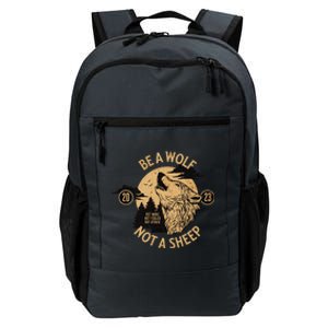 Politically Incorrect Conservative Republican Wolf Daily Commute Backpack