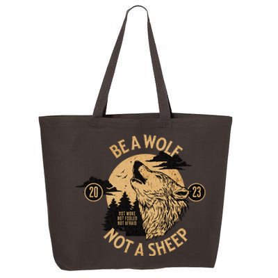 Politically Incorrect Conservative Republican Wolf 25L Jumbo Tote