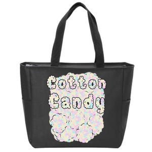 Pretend IM Cotton Cute Candy Easy Lazy Last Minute Party Bd Zip Tote Bag