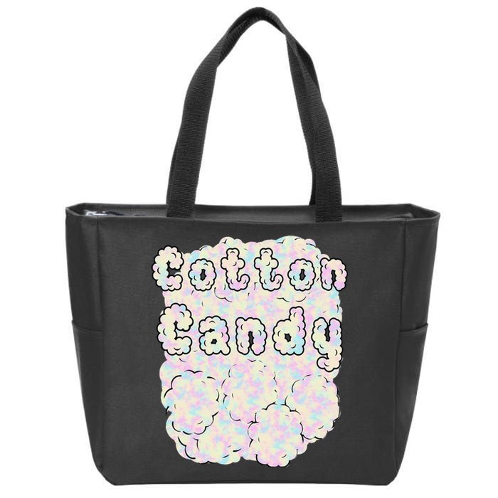 Pretend IM Cotton Cute Candy Easy Lazy Last Minute Party Bd Zip Tote Bag