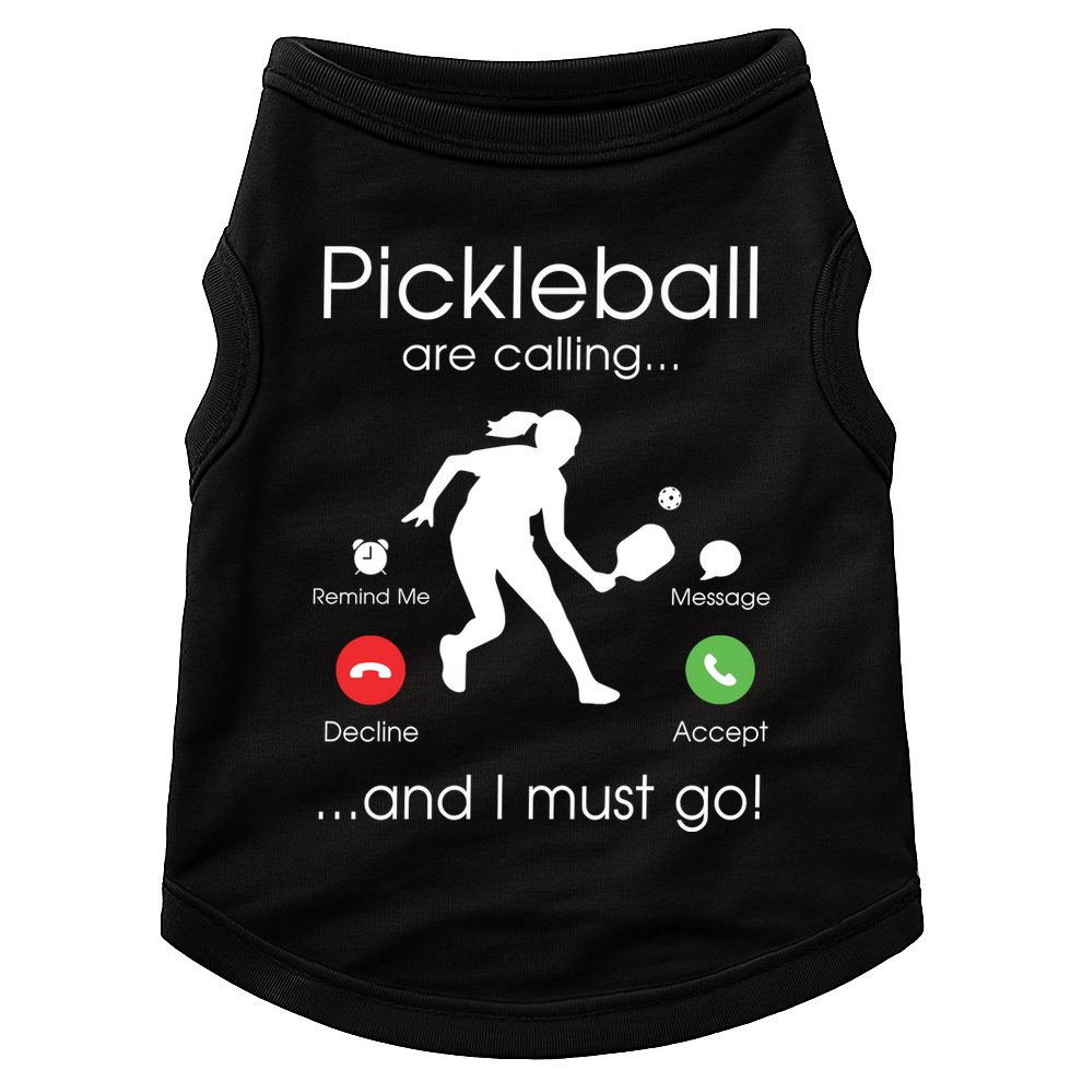 Pickleball Is Calling Doggie Tank