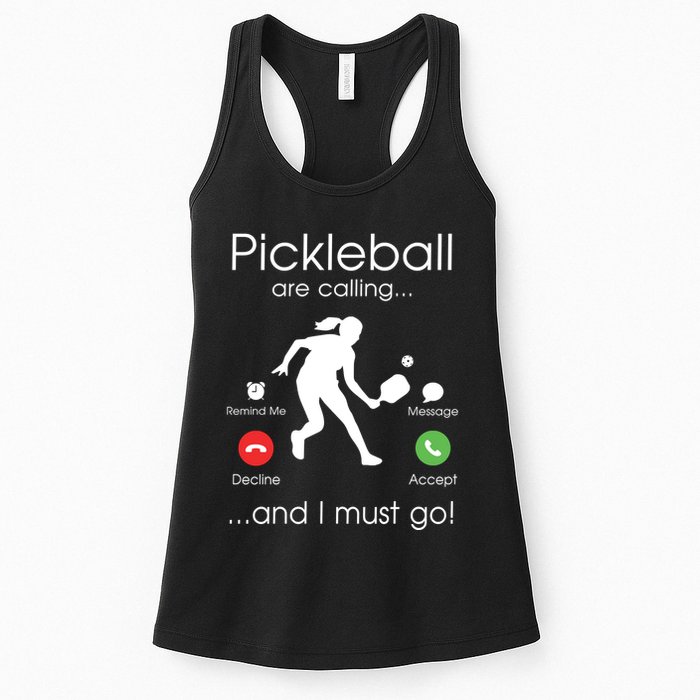 Pickleball Is Calling Womens Tank Top