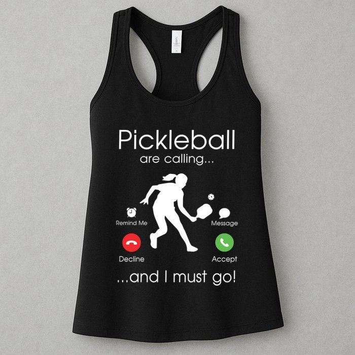 Pickleball Is Calling Womens Tank Top