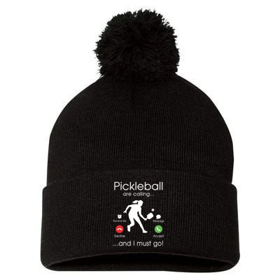 Pickleball Is Calling Pom Pom 12in Knit Beanie