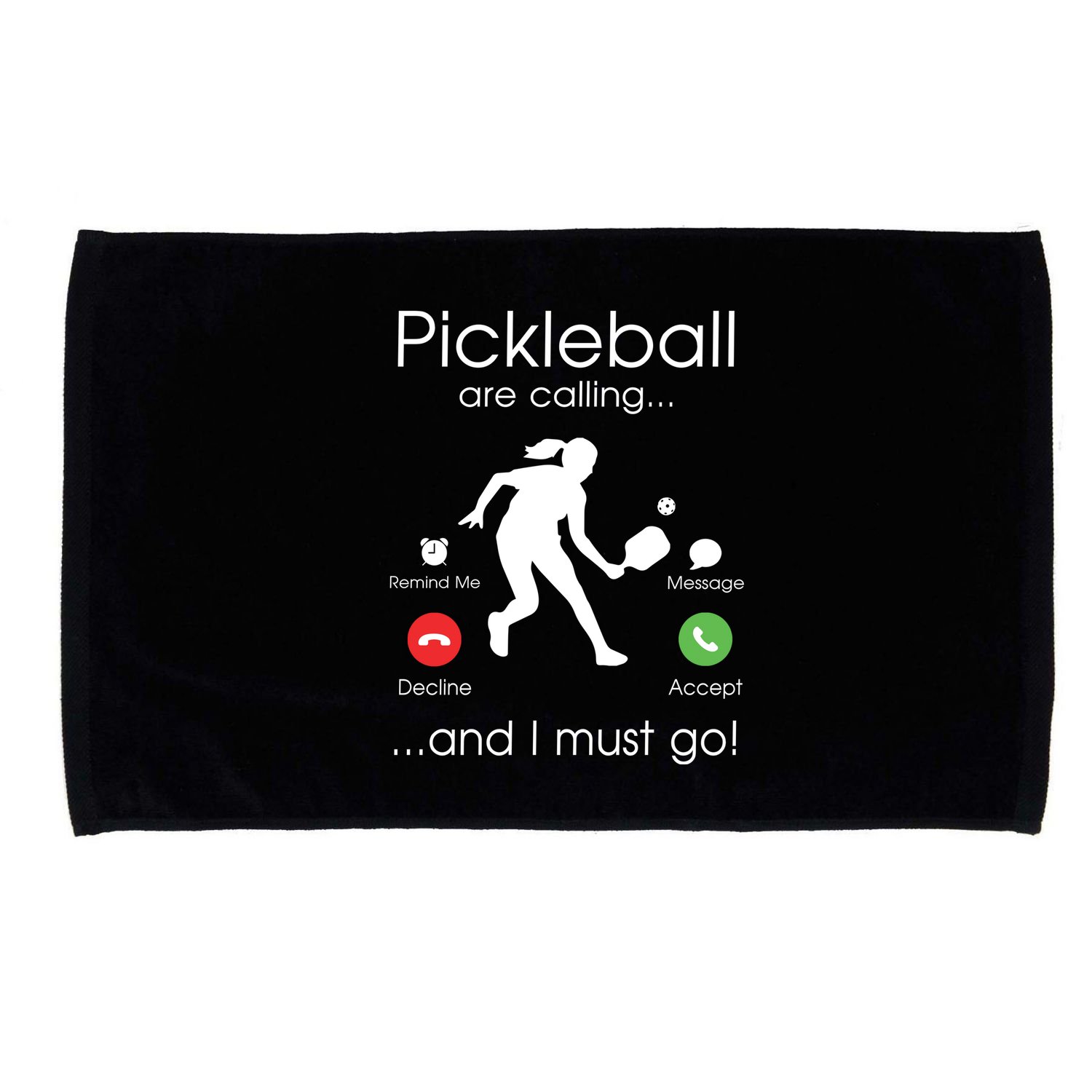 Pickleball Is Calling Microfiber Hand Towel