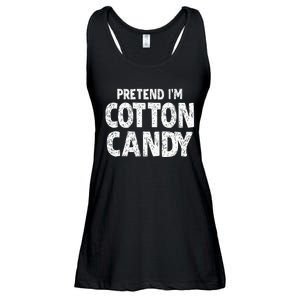 Pretend Im Cotton Candy Easy Halloween Costume Ladies Essential Flowy Tank