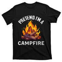 Pretend IM Campfire Funny Halloween Costume T-Shirt