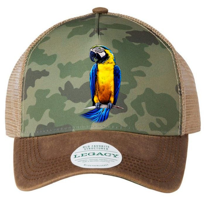 Parrot In Clouds Legacy Tie Dye Trucker Hat