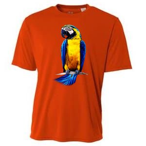 Parrot In Clouds Cooling Performance Crew T-Shirt