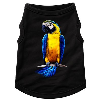 Parrot In Clouds Doggie Tank