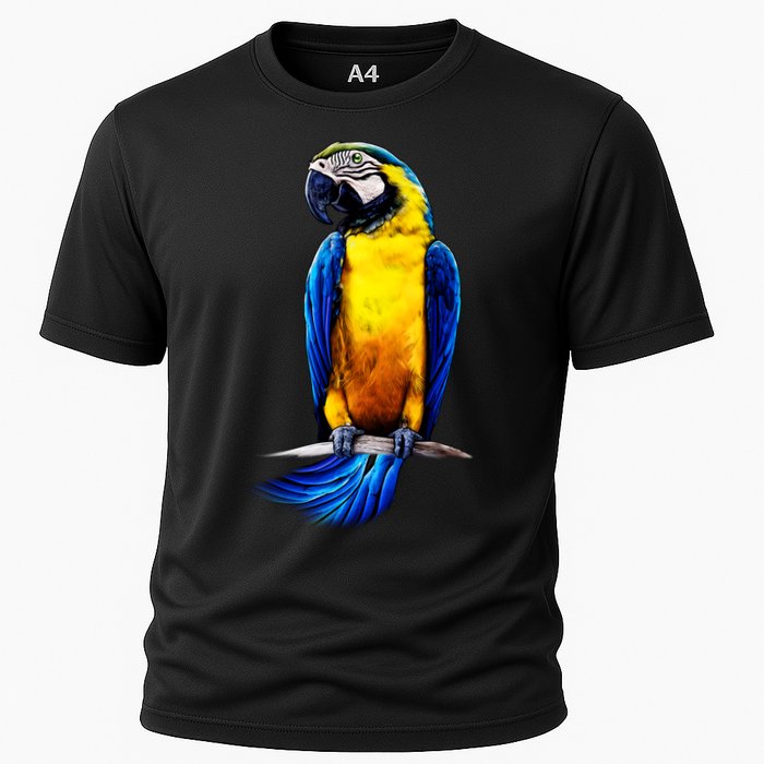Parrot In Clouds Cooling Performance Crew T-Shirt