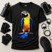 Parrot In Clouds Cooling Performance Crew T-Shirt