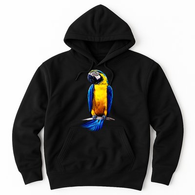 Parrot In Clouds Hoodie