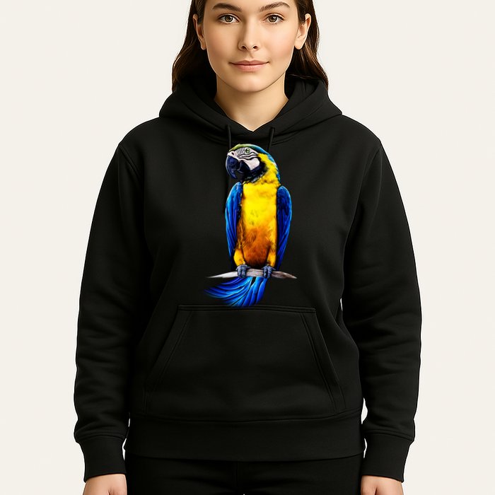Parrot In Clouds Hoodie